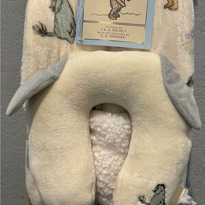 Pooh Bear Collection Baby Blanket And Neck Pillow Gift Set